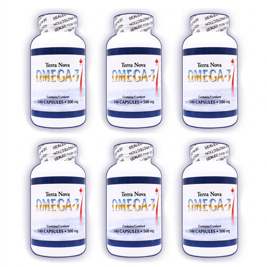 6 Bottles of 240 Capsules - Terra Nova Harp Seal Oil