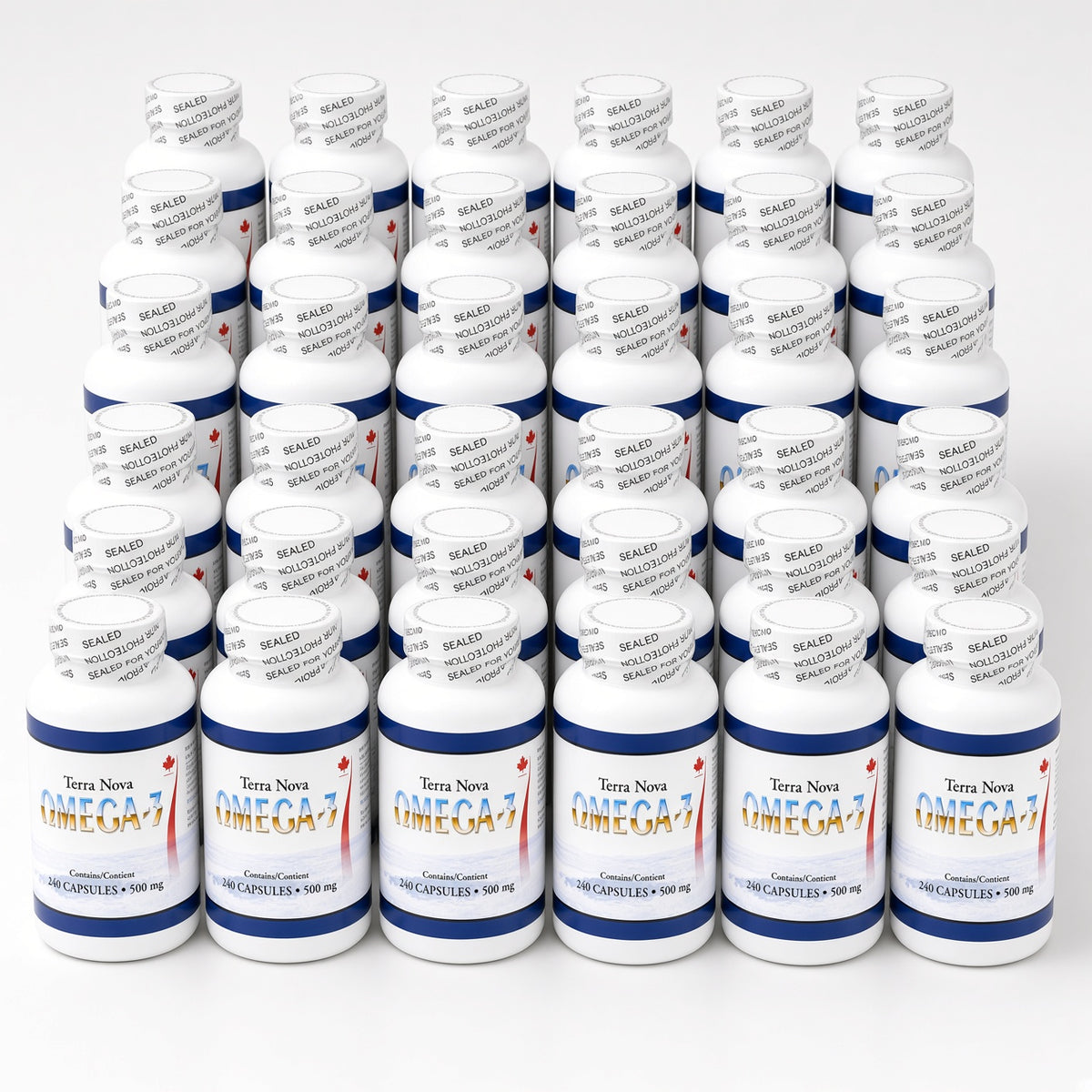 36 Bottles of 240 Capsules - Terra Nova Harp Seal Oil